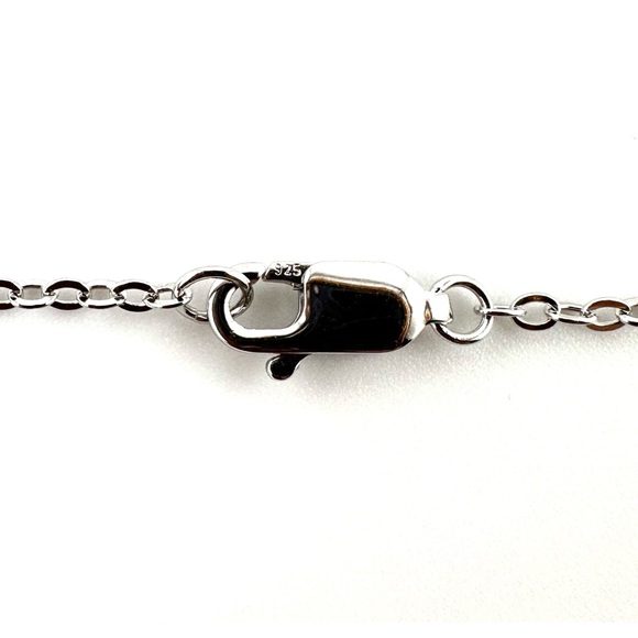 925 Solid Sterling Silver Luxury Black Onyx Clover Bracelet - Picture 6 of 8